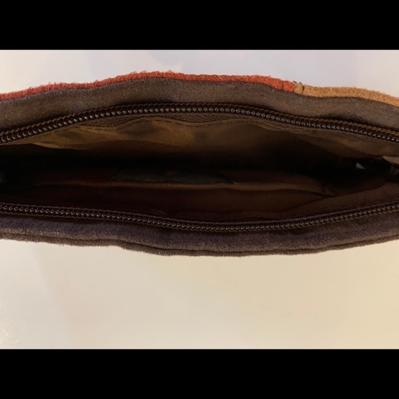 Vintage Jeanne Lottie Suede & Jeweled Purse - Picture 8 of 9